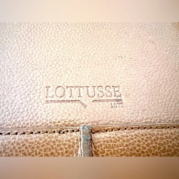 Lottusse Tan Leather Structured Shoulder Bag - Picture 6 of 9
